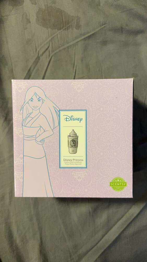 NEW Disney Princess-Scentsy Wall Fan Diffuser (Belle, Ariel, Cinderella)